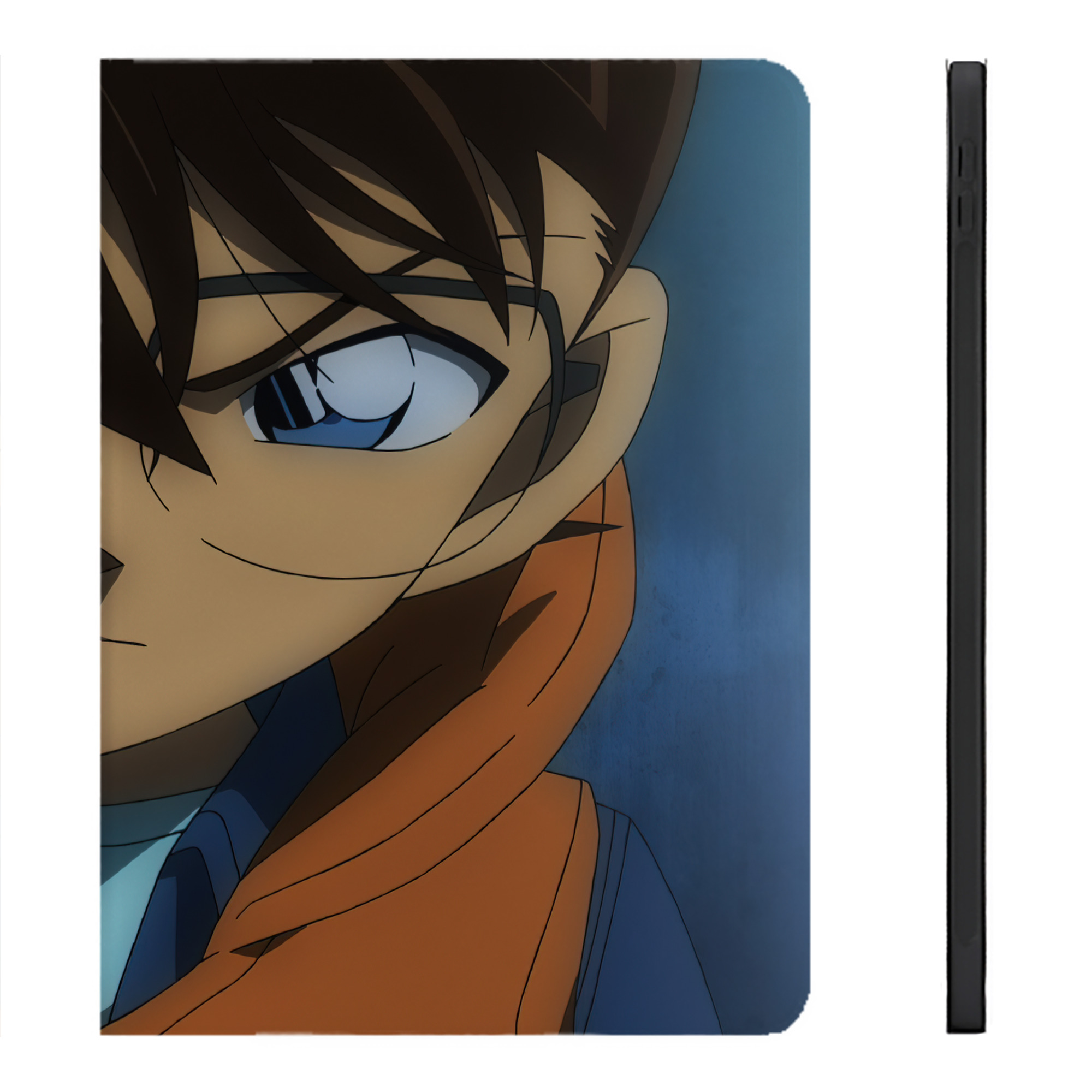 （画像用） 名探偵コナン Detective Conan IPadケース ペンホルダー付き ブックスタイルデザイン